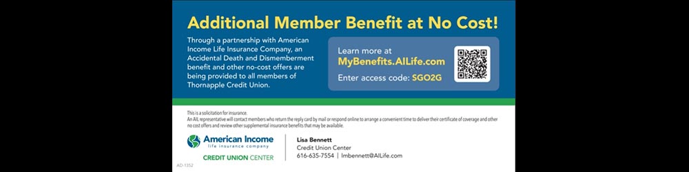 Additional Member Benefit at No Cost